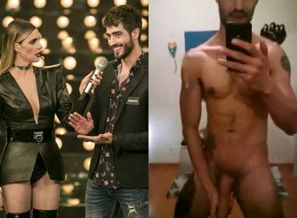 Augusto Lessa pelado de “Amor & Sexo” mostrando o pênis grande