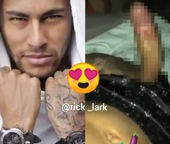 Nudes de Neymar pelado e se masturbando